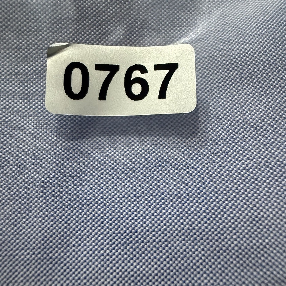 Orvis‎ Womens Wrinkle Free Button Down Shirt Blue 3/4 Sleeve Size 12 100% Cotton - Picture 11 of 11